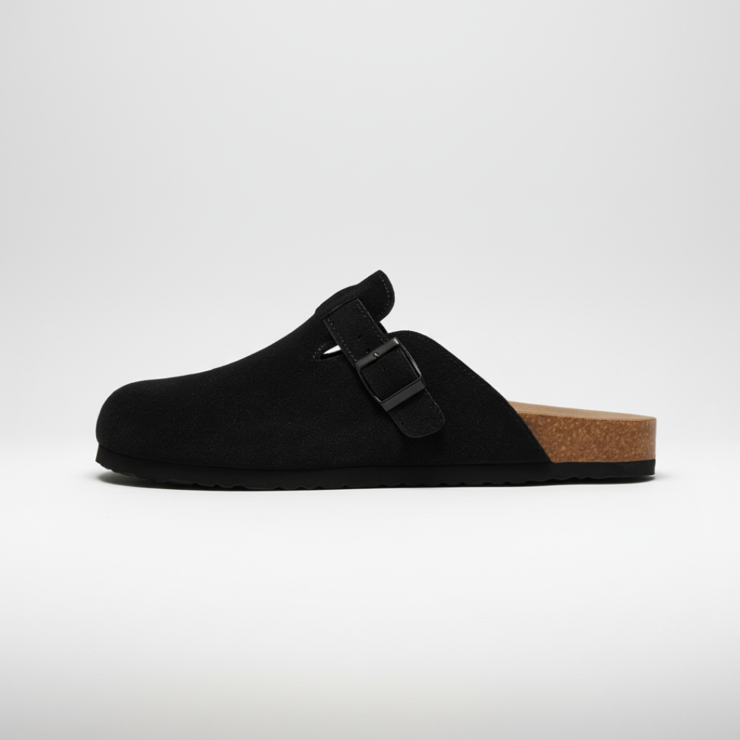 Nest & Sole Genuine Suede Clogs