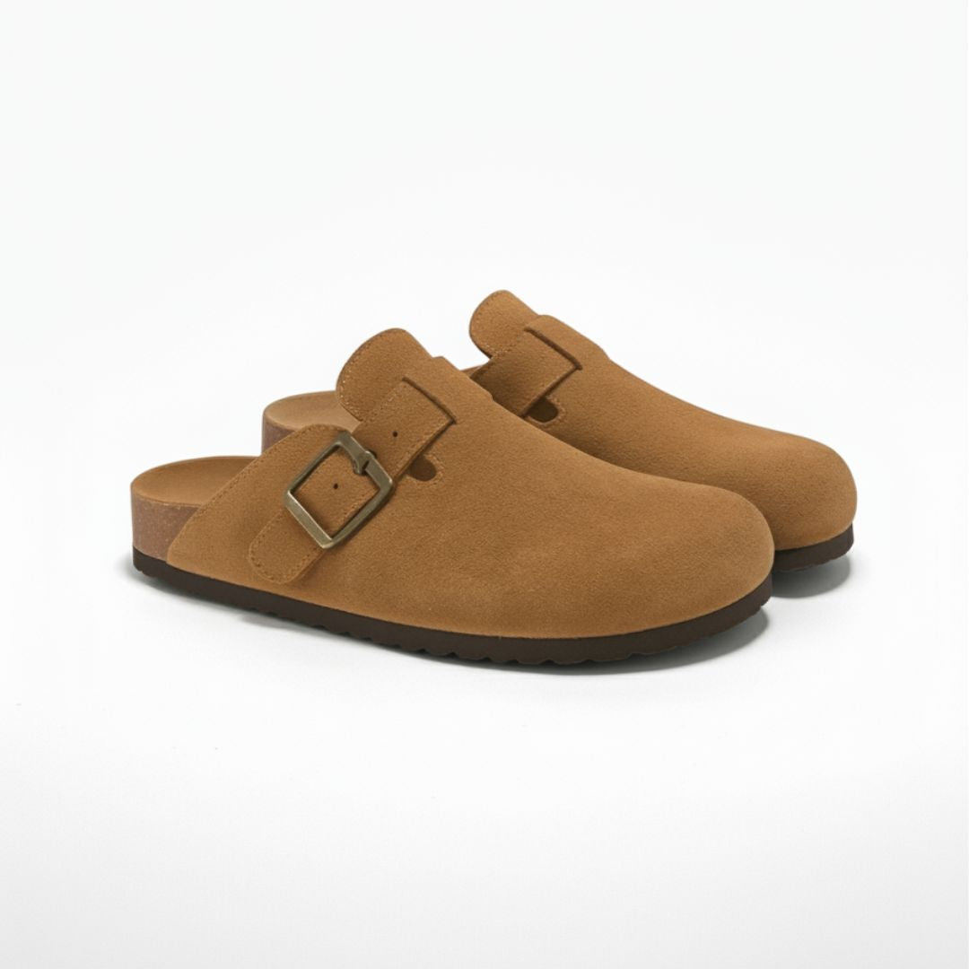 Nest & Sole Genuine Suede Clogs