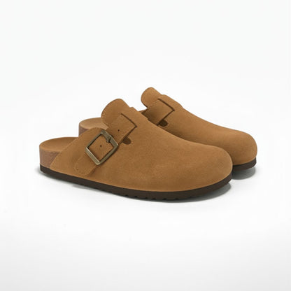 Nest & Sole Genuine Suede Clogs