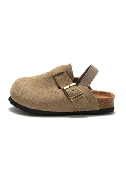 Nest & Sole Soft Suede Baby Clogs