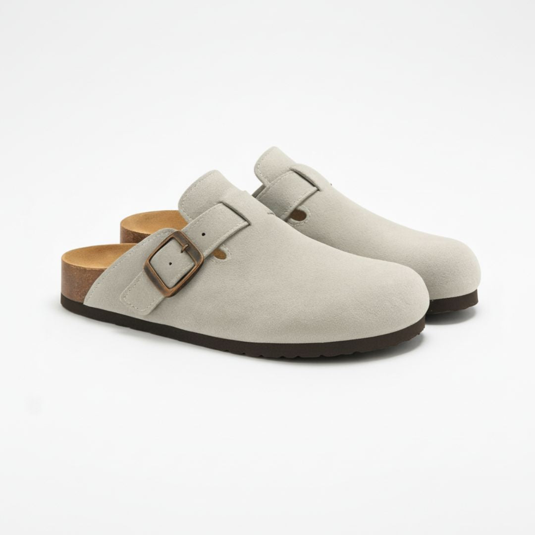 Nest & Sole Genuine Suede Clogs