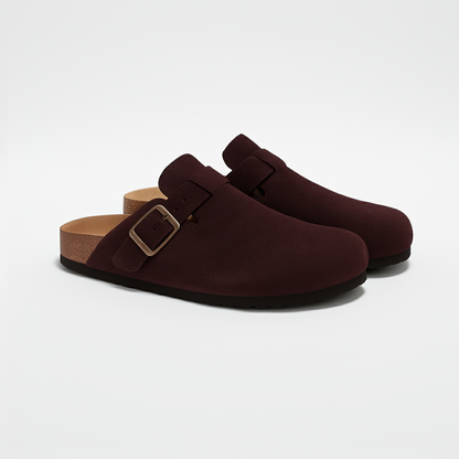 Nest & Sole Genuine Suede Clogs