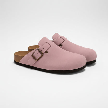 Nest & Sole Genuine Suede Clogs