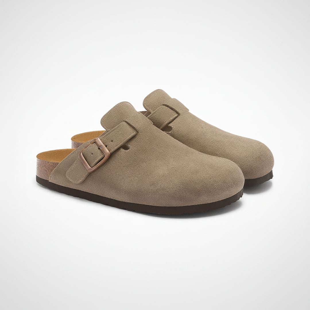 Nest & Sole Genuine Suede Clogs