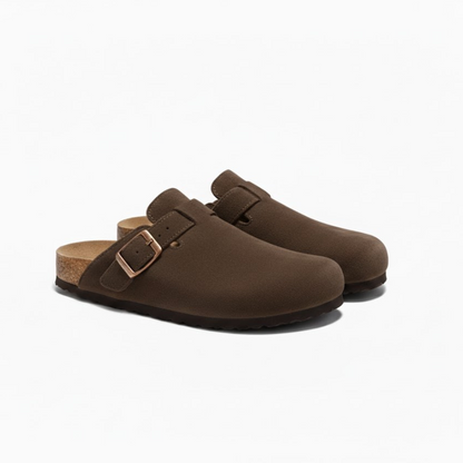 Nest & Sole Genuine Suede Clogs